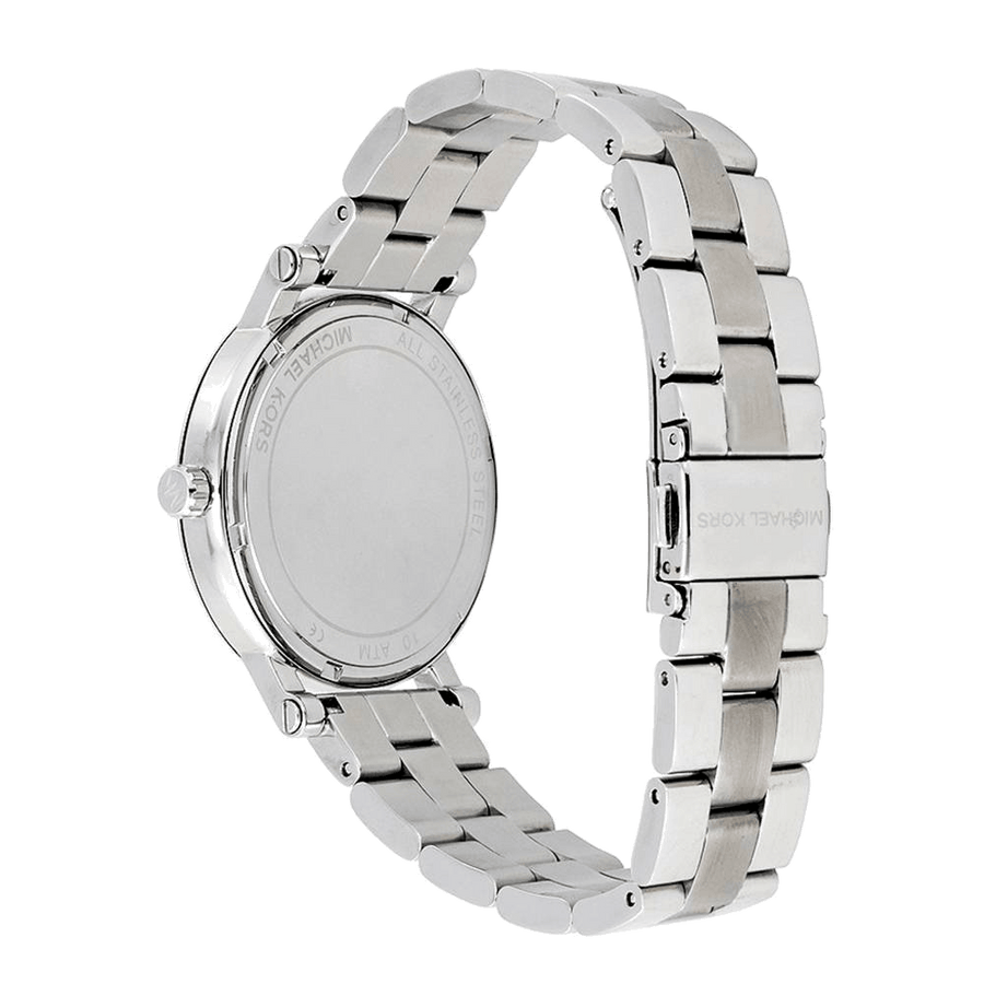 Michael Kors Norie Grey Dial Silver Stainless Steel Strap Watch for Women - MK3559