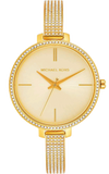 Michael Kors Jaryn Quartz Gold Dial Gold Steel Strap Watch For Women - MK3784