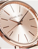 Michael Kors Pyper Quartz Rose Gold Dial Rose Gold Mesh Strap Watch For Women - MK4340