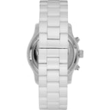 Michael Kors Runway White Dial White Steel Strap Watch for Women - MK5188