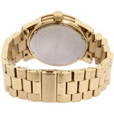 Michael Kors Runway Gold Dial Gold Steel Strap Watch for Women - MK5473