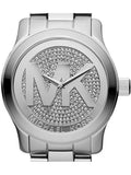 Michael Kors Runway Silver Dial Silver Steel Strap Watch for Women - MK5544