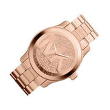 Michael Kors Runway Rose Gold Dial Rose Gold Steel Strap Watch for Women - MK5661