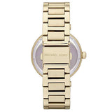 Michael Kors Skylar Gold Dial Gold Steel Strap Watch for Women - MK5867