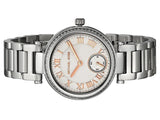 Michael Kors Skylar Quartz White Dial Silver Steel Strap Watch For Women - MK5970