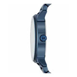 Michael Kors Kinley Blue Dial Blue Steel Strap Watch for Women - MK6246