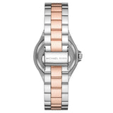 Michael Kors Slim Runway White Dial Two Tone Watch for Women - MK3204B