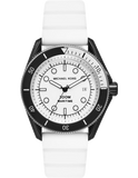 Michael Kors Maritime Analog White Dial White Silicone Strap Watch for Men - MK9159