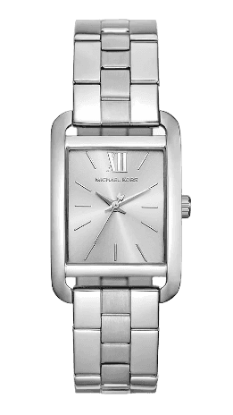 Michael Kors Monroe Three Hand Silver Dial Silver Steel Strap Watch for Women - MKO1033