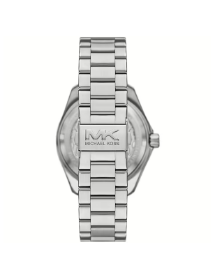 Michael Kors Maritime Three-Hand Blue Dial Silver Steel Strap Watch for Men - MK9160