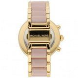 Michael Kors Parker Gold Dial Two Tone Steel Strap Watch for Women - MK6326