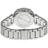 Michael Kors Parker Mother of Pearl Dial Diamonds Silver Steel Strap Watch for Women - MK5572