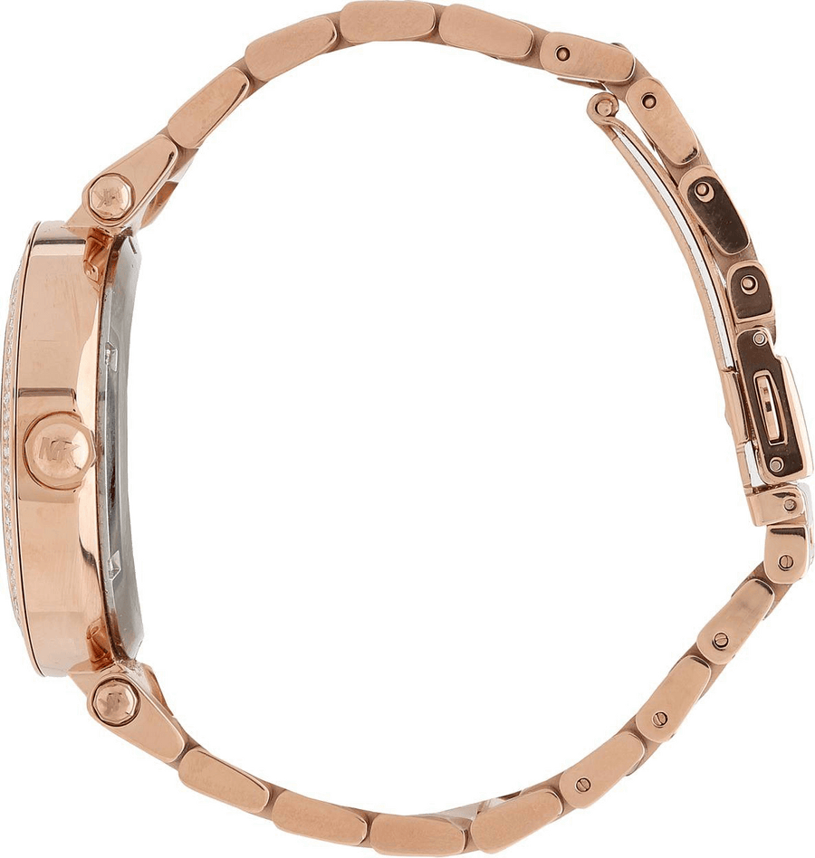 Michael Kors Parker Rose Gold Dial Rose Gold Steel Strap Watch for Women - MK5865