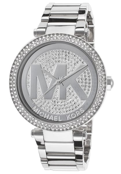 Michael Kors Parker Silver Dial Silver Steel Strap Watch for Women - MK5925