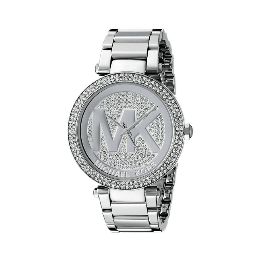 Michael Kors Parker Silver Dial Silver Steel Strap Watch for Women - MK5925