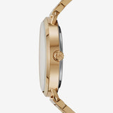 Michael Kors Portia Gold Dial Gold Steel Strap Watch for Women - MK3639