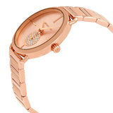 Michael Kors Portia Rose Gold Dial Rose Gold Steel Strap Watch for Women - MK3640