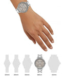 Michael Kors Pyper Analog Gray Dial Silver Steel Strap Watch For Women -  MK4672