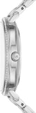 Michael Kors Pyper Analog Gray Dial Silver Steel Strap Watch For Women -  MK4672
