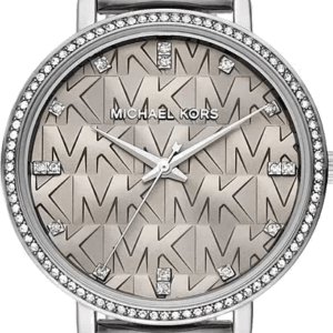 Michael Kors Pyper Analog Gray Dial Silver Steel Strap Watch For Women -  MK4672