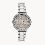 Michael Kors Pyper Analog Gray Dial Silver Steel Strap Watch For Women -  MK4672