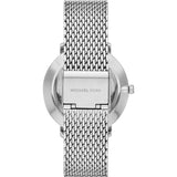 Michael Kors Pyper Quartz White Dial Silver Mesh Strap Watch for Women - MK4338