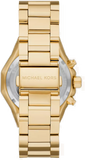 Michael Kors Raquel Analog Gold Dial Gold Steel Strap Watch For Women - MK4690