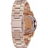 Michael Kors Ritz Chronograph Rose Gold Dial Rose Gold Steel Strap Watch for Women - MK6357