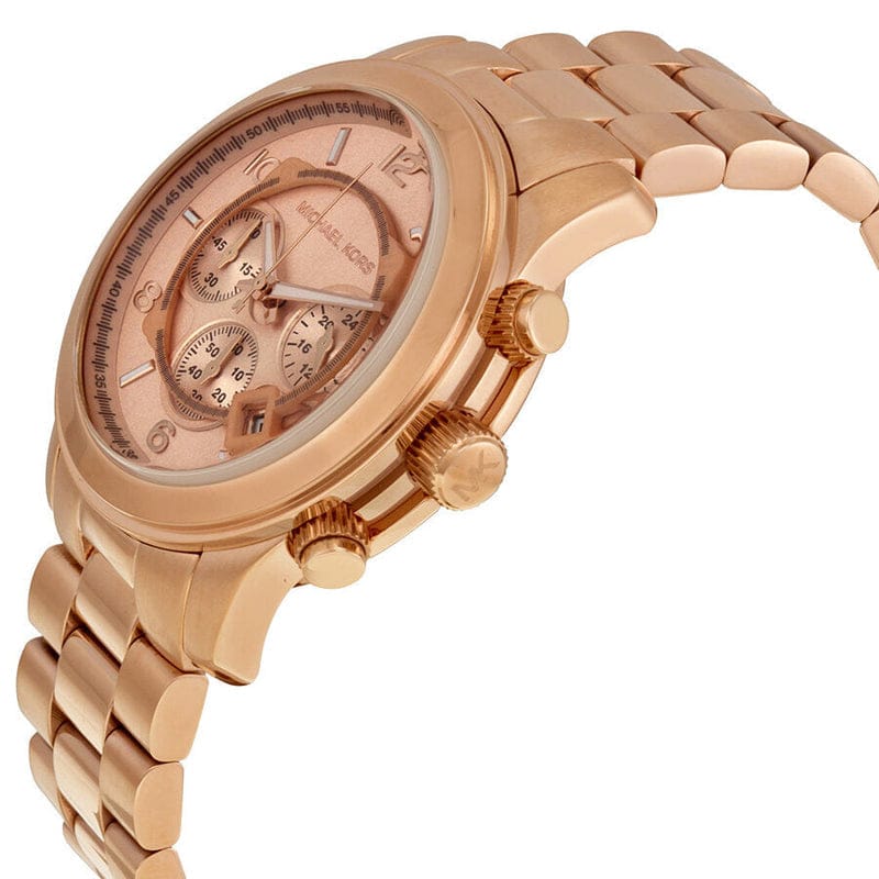 Michael Kors Cooper Rose Gold Rose Gold Steel Strap Watch for Women - MK6275