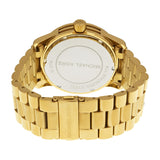 Michael Kors Runway Gold Dial Gold Steel Strap Watch for Women - MK5706
