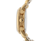 Michael Kors Runway Iridescent Pink Dial Gold Steel Strap Watch for Women - MK5939