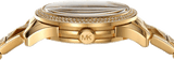 Michael Kors Runway Three Hand Brown Dial Two Tone Steel Strap Watch For Women - MK7389