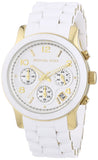 Michael Kors Runway White Dial White Steel Strap Watch for Women - MK5145