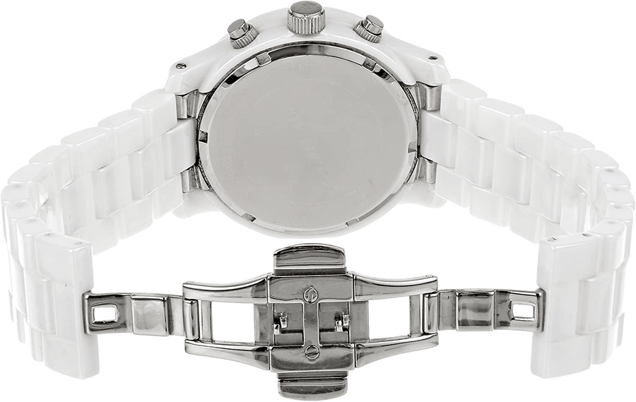 Michael Kors Runway White Dial White Steel Strap Watch for Women - MK5188