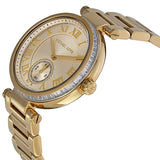 Michael Kors Skylar Gold Dial Gold Steel Strap Watch for Women - MK5867