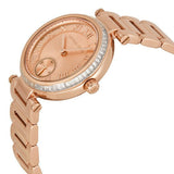 Michael Kors Skylar Quartz Rose Gold Dial Rose Gold Steel Strap Watch For Women - MK5971