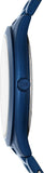 Michael Kors Slim Runway Quartz Blue Dial Blue Steel Strap Watch For Women - MK4503