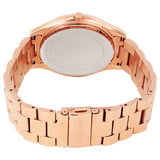 Michael Kors Slim Runway Rose Gold Dial Rose Gold Steel Strap Watch for Women - MK3591