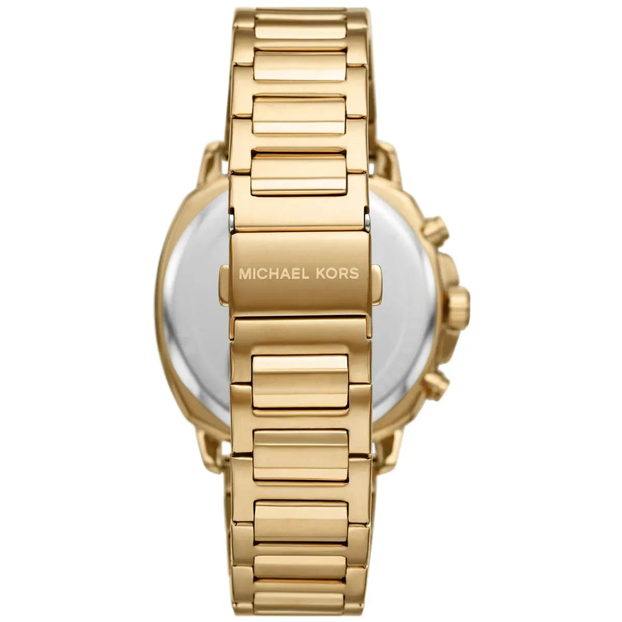 Michael Kors Sullivan Quartz Black Dial Gold Steel Strap Watch For Men - MK8969