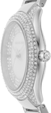 Michael Kors Sylvia Mother of Pearl Dial Silver Steel Strap Watch For Women - MK4657