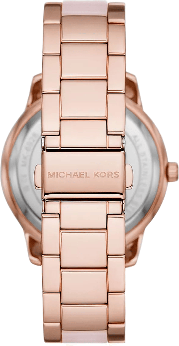 Michael Kors Tibby Multifunction Rose Gold Dial Rose Gold Steel Strap Watch For Women - MK6928