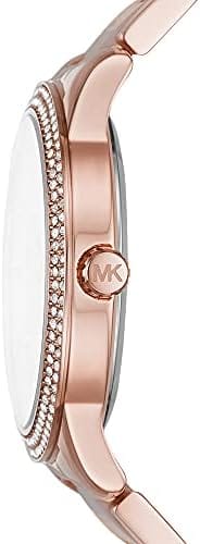 Michael Kors Tibby Multifunction Rose Gold Dial Rose Gold Steel Strap Watch For Women - MK6928