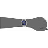 Michael Kors Parker Chronograph Blue Dial Silver Steel Strap Watch for Women - MK6117