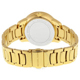 Michael Kors Whitley Analog Diamonds Gold Dial Gold Steel Strap Watch For Women - MK6227