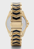 Michael Kors Whitney Quartz Black Dial Two Tone Steel Strap  Watch For Women - MK6743