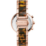 Michael Kors Parker Rose Gold Dial Two Tone Steel Strap Watch for Women - MK5538