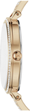 Michael Kors Jaryn Quartz Gold Dial Gold Steel Strap Watch For Women - MK3784