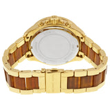 Michael Kors Wren Gold Dial Two Tone Steel Strap Watch for Women - MK6294