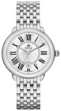 Michele Serein Silver Dial Silver Steel Strap Watch for Women - MWW21B000009