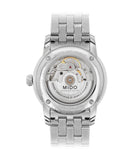 Mido Baroncelli Ii Automatic Black Dial Silver Steel Strap Watch For Men - M8600.4.18.1